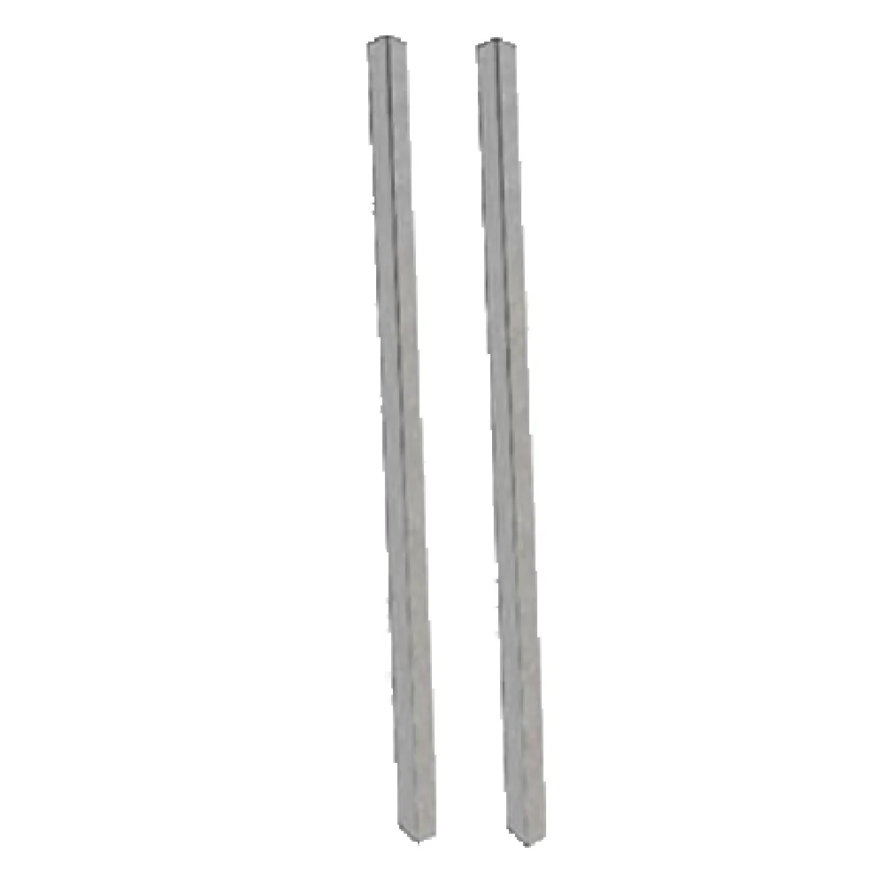 Aarco DPP-2 4 Inch Post For message centers Light grey Set of 2 Plastic lumber Aarco DPP-2 4 Inch Post For message centers Light grey Set of 2 Plastic lumber