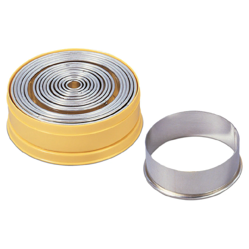 JB Prince T207 Round Pastry Cutter Set 1-1/4 Inch 1/2 to 4-1/2 Inch Tinplate JB Prince T207 Round Pastry Cutter Set 1-1/4 Inch 1/2 to 4-1/2 Inch Tinplate