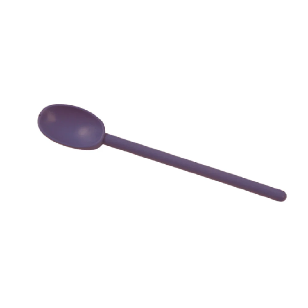 Matfer 113334 12 Inch Exoglass Spoon Non-porous Non-stick Purple Plastic