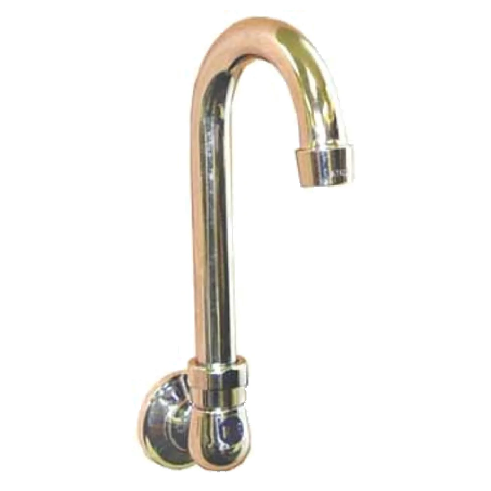 GSW USA AA-515G Splash-mounted Faucet 3-1/2 Inch Gooseneck Brass Chrome