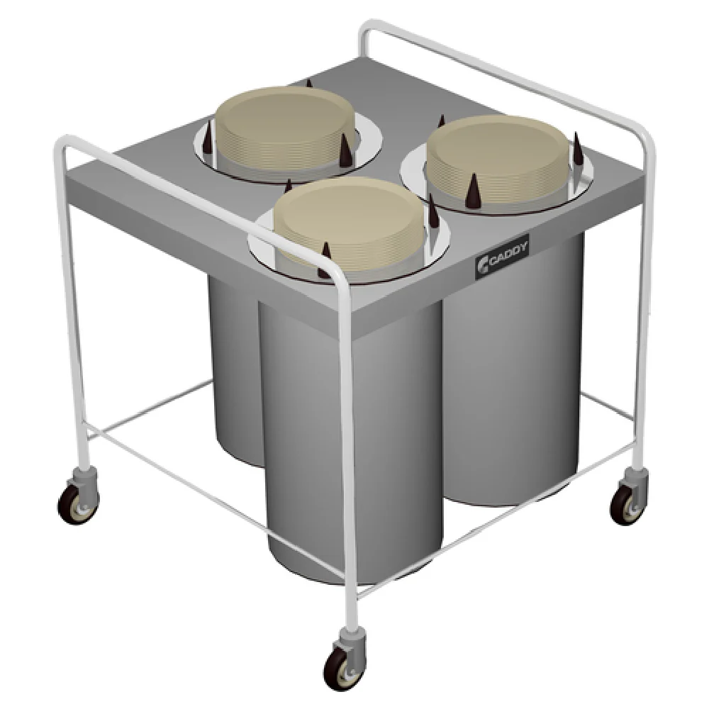Caddy CM-TQ-503 36 Inch Open Style Dish Dispenser Unheated Stainless Steel