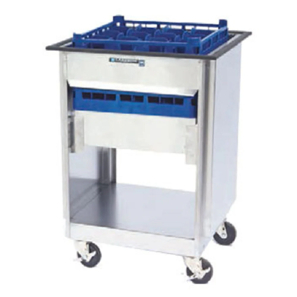 Lakeside 997 24 Inch Mobile Tray and Glass Rack Dispenser Stainless Steel Lakeside 997 24 Inch Mobile Tray and Glass Rack Dispenser Stainless Steel