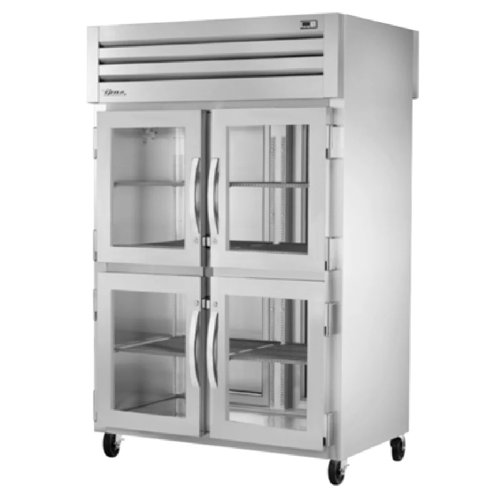 True Refrigeration STG2RPT-4HG-2S-HC 52 Inch Pass-Thru Refrigerator 2 Section