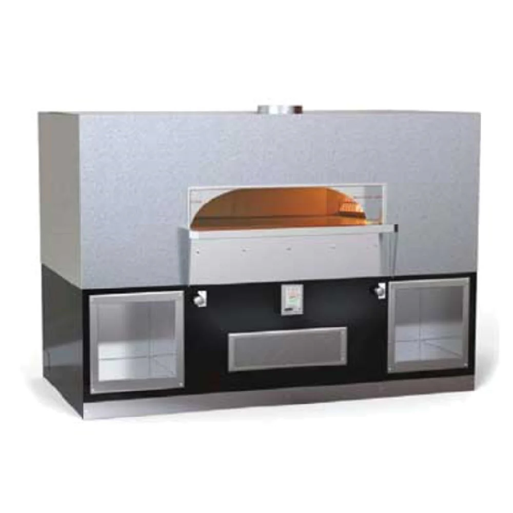 Wood Stone FD-11260RFGLIRW 82 Inch Commercial Gas and Wood Fired Oven 350000 BTU Wood Stone FD-11260RFGLIRW 82 Inch Commercial Gas and Wood Fired Oven 350000 BTU
