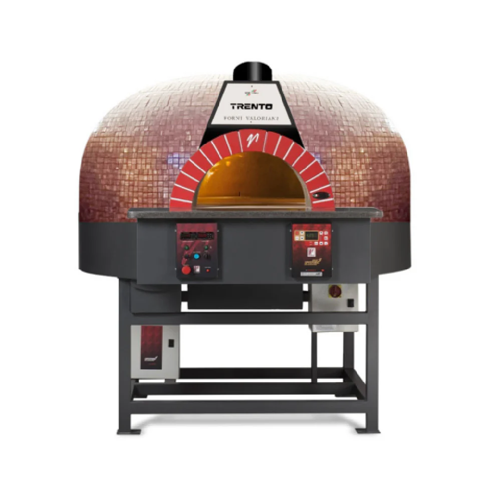 Omcan 48145 70 Inch Trento Valoriani Rotativo Wood and Gas Fired Oven Omcan 48145 70 Inch Trento Valoriani Rotativo Wood and Gas Fired Oven