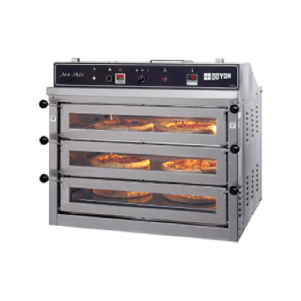 Doyon PIZ3_120/60/3 35 Inch Electric Pizza Bake Oven Stainless Steel 3 Decks with Glass Doors Doyon PIZ3_120/60/3 35 Inch Electric Pizza Bake Oven Stainless Steel 3 Decks with Glass Doors