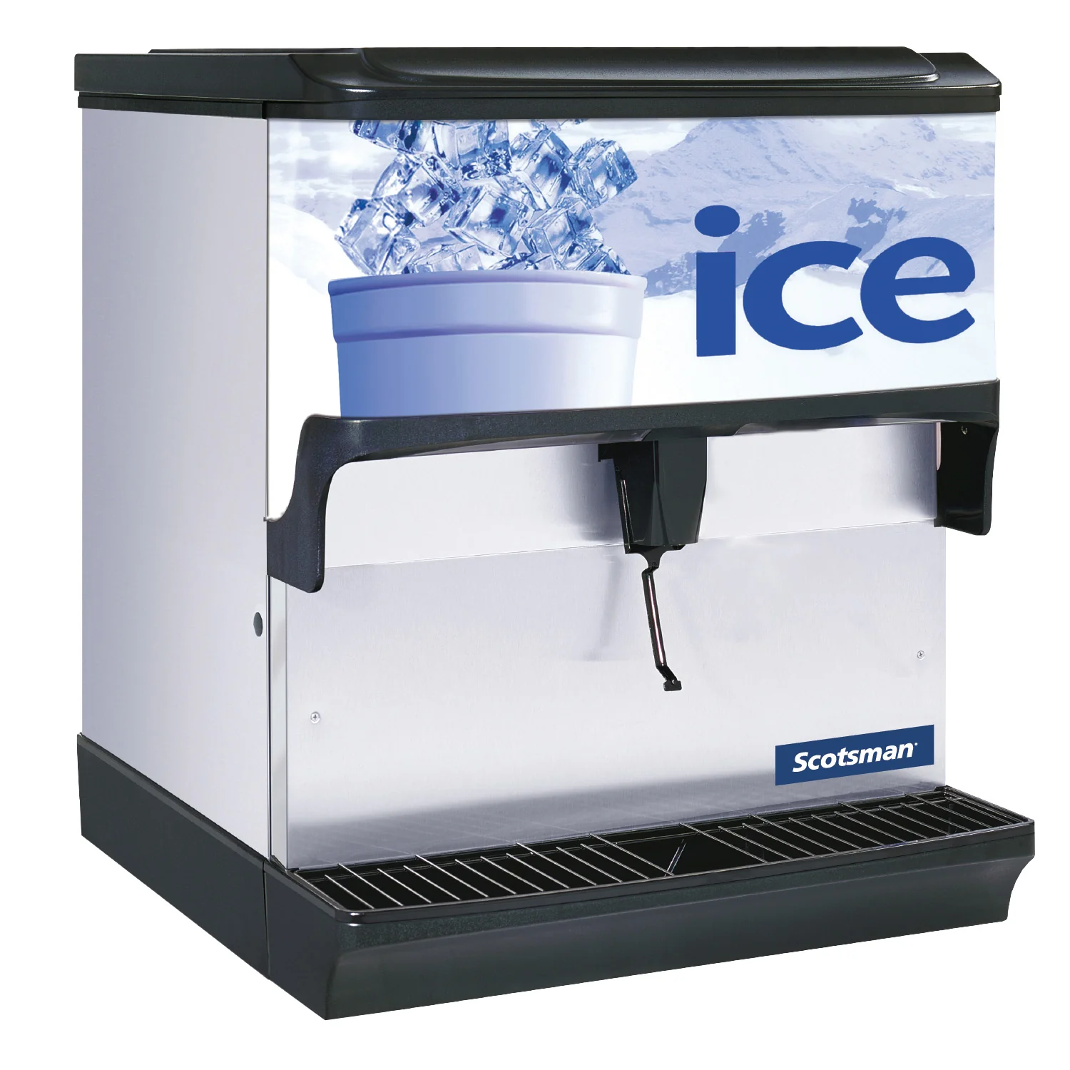 Scotsman IOD200-1 Countertop Ice Dispenser 200 Lb Nugget Ice - NSF CULus Scotsman IOD200-1 Countertop Ice Dispenser 200 Lb Nugget Ice - NSF CULus