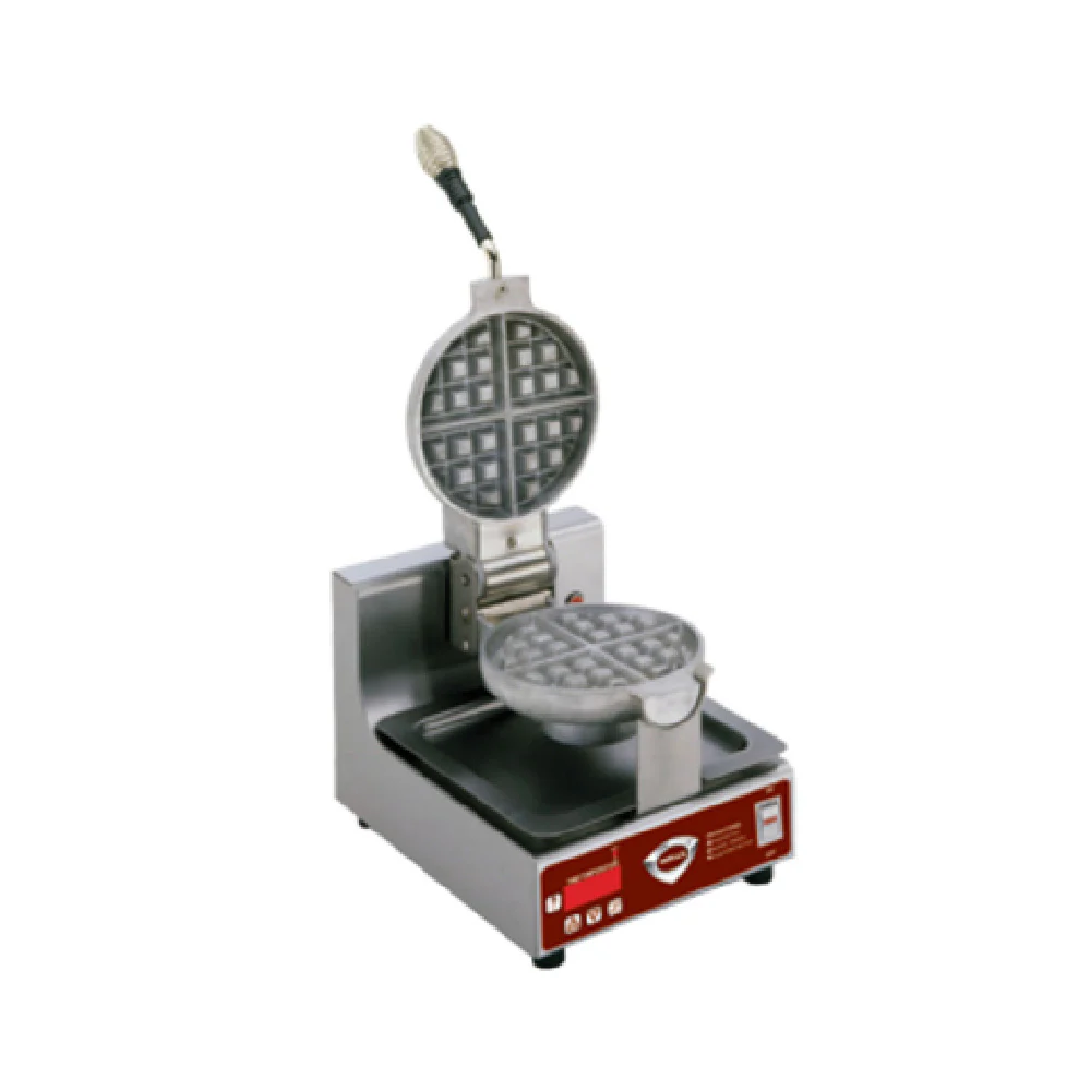 Wells BWB-1SE_120/60/1 10 Inch Belgian Waffle Baker Single Round with Electric Cast Aluminum Grid Wells BWB-1SE_120/60/1 10 Inch Belgian Waffle Baker Single Round with Electric Cast Aluminum Grid