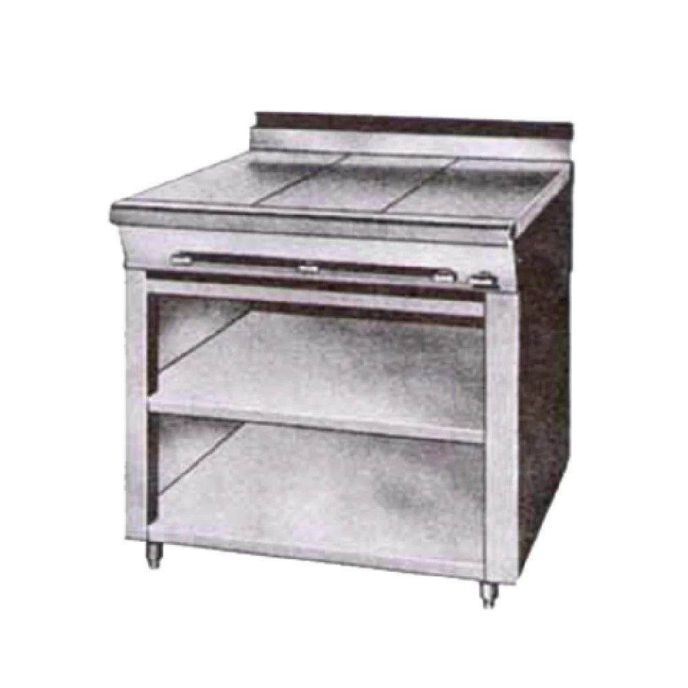 Montague Company 36-9E Gas Range 36 Inch with 3 Hot Tops 60000 BTU Montague Company 36-9E Gas Range 36 Inch with 3 Hot Tops 60000 BTU