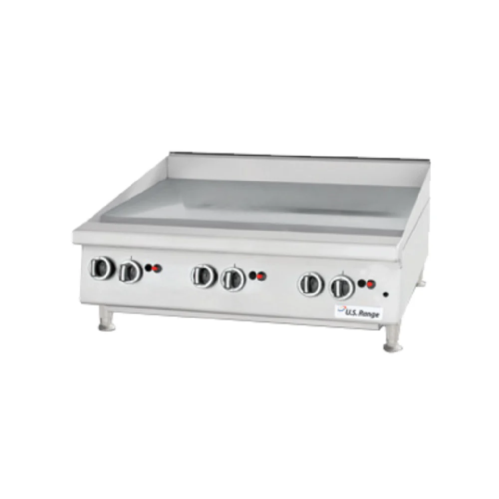 Garland UTGG48-GT48M_NAT 47 Inch Gas Griddle with Stainless Steel Exterior 112000 BTU Garland UTGG48-GT48M_NAT 47 Inch Gas Griddle with Stainless Steel Exterior 112000 BTU