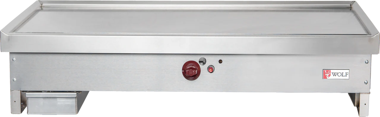 Wolf TYG48C_LP 48 Inch Polished Steel Teppanyaki Griddle with 30000 BTU Gas Wolf TYG48C_LP 48 Inch Polished Steel Teppanyaki Griddle with 30000 BTU Gas