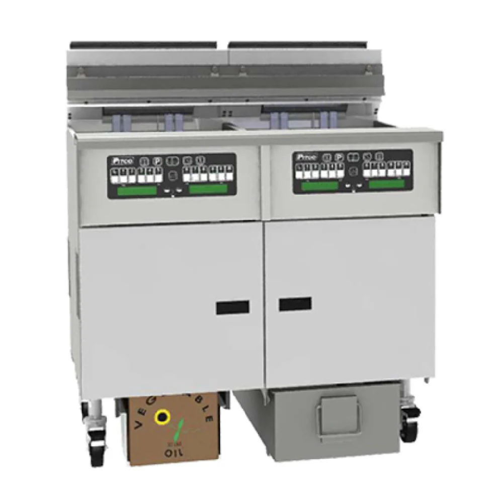 Pitco SELV184-C/FD_240/60/3 19 Inch Electric Deep Fryer with 40 lb Oil Capacity Pitco SELV184-C/FD_240/60/3 19 Inch Electric Deep Fryer with 40 lb Oil Capacity