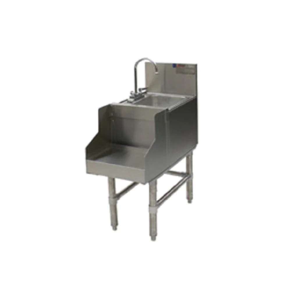 Eagle BWBS14-24 14 Inch Wet Waste Sink with T&S Glass Filler Stainless Steel Eagle BWBS14-24 14 Inch Wet Waste Sink with T&S Glass Filler Stainless Steel