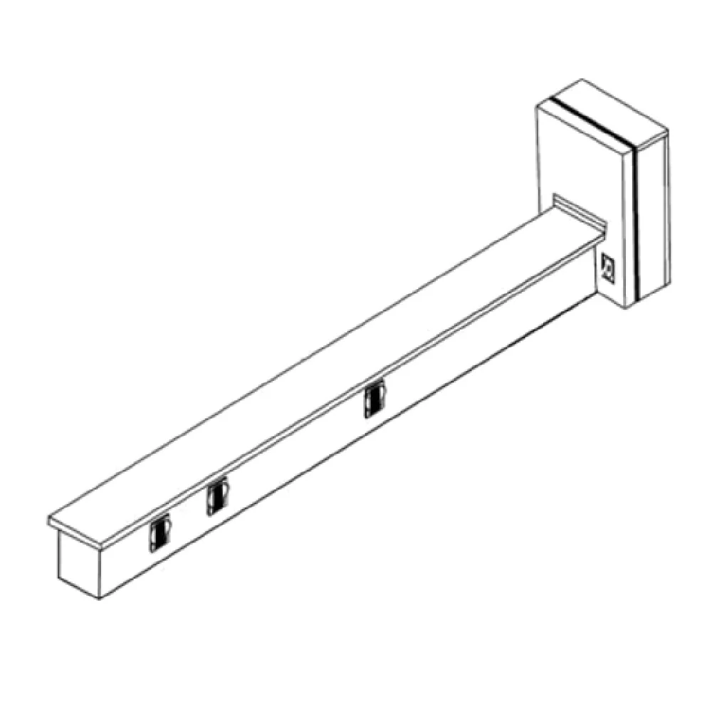 Dinex DXIESORW16 Electric Raceway 16 Foot Conveyor Parts for Foodservice