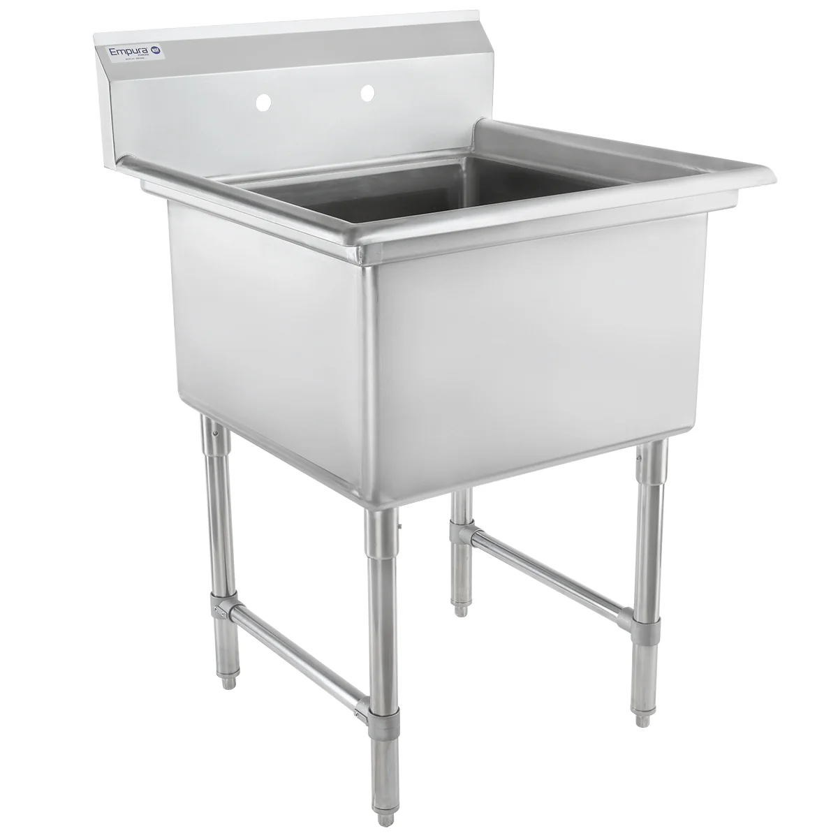 Empura EHD12424 29 Inch Sink Heavy Duty 16 Gauge Stainless Steel with Bowl
