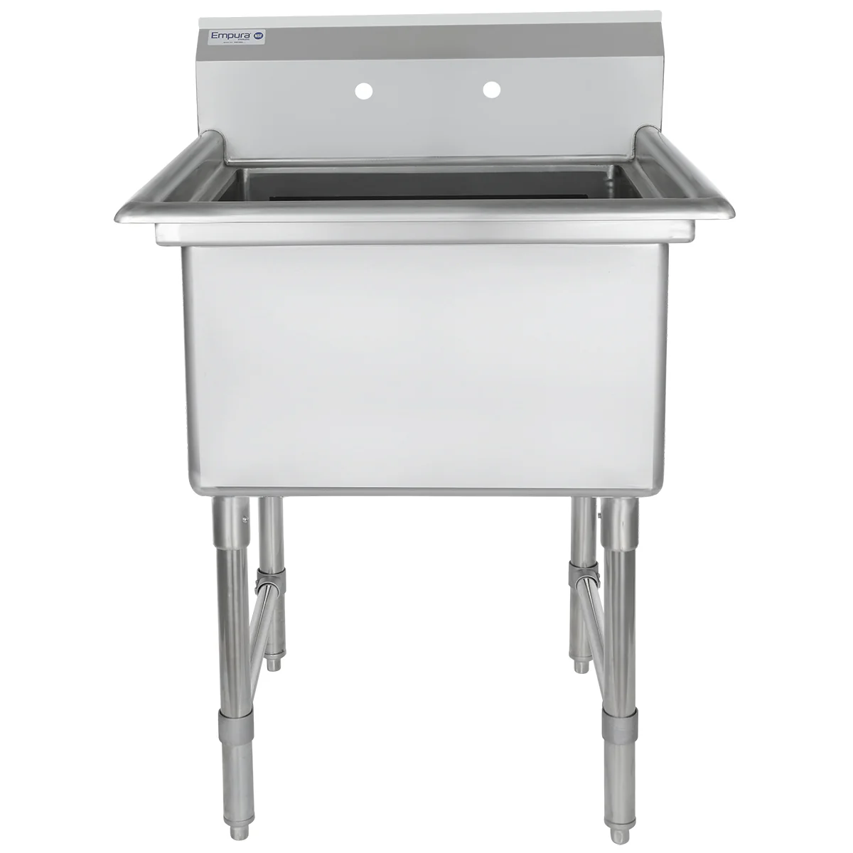 Empura EHD12424 29 Inch Sink Heavy Duty 16 Gauge Stainless Steel with Bowl Empura EHD12424 29 Inch Sink Heavy Duty 16 Gauge Stainless Steel with Bowl