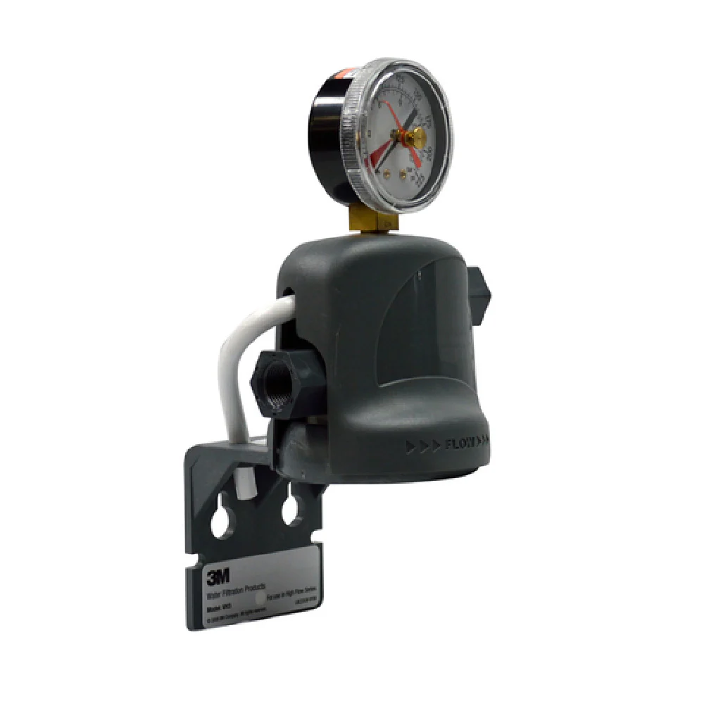 3M VH3-NPT HEAD-WITH GAUGE 4 Inch Filter Head Stainless Steel with Gauge 3M VH3-NPT HEAD-WITH GAUGE 4 Inch Filter Head Stainless Steel with Gauge