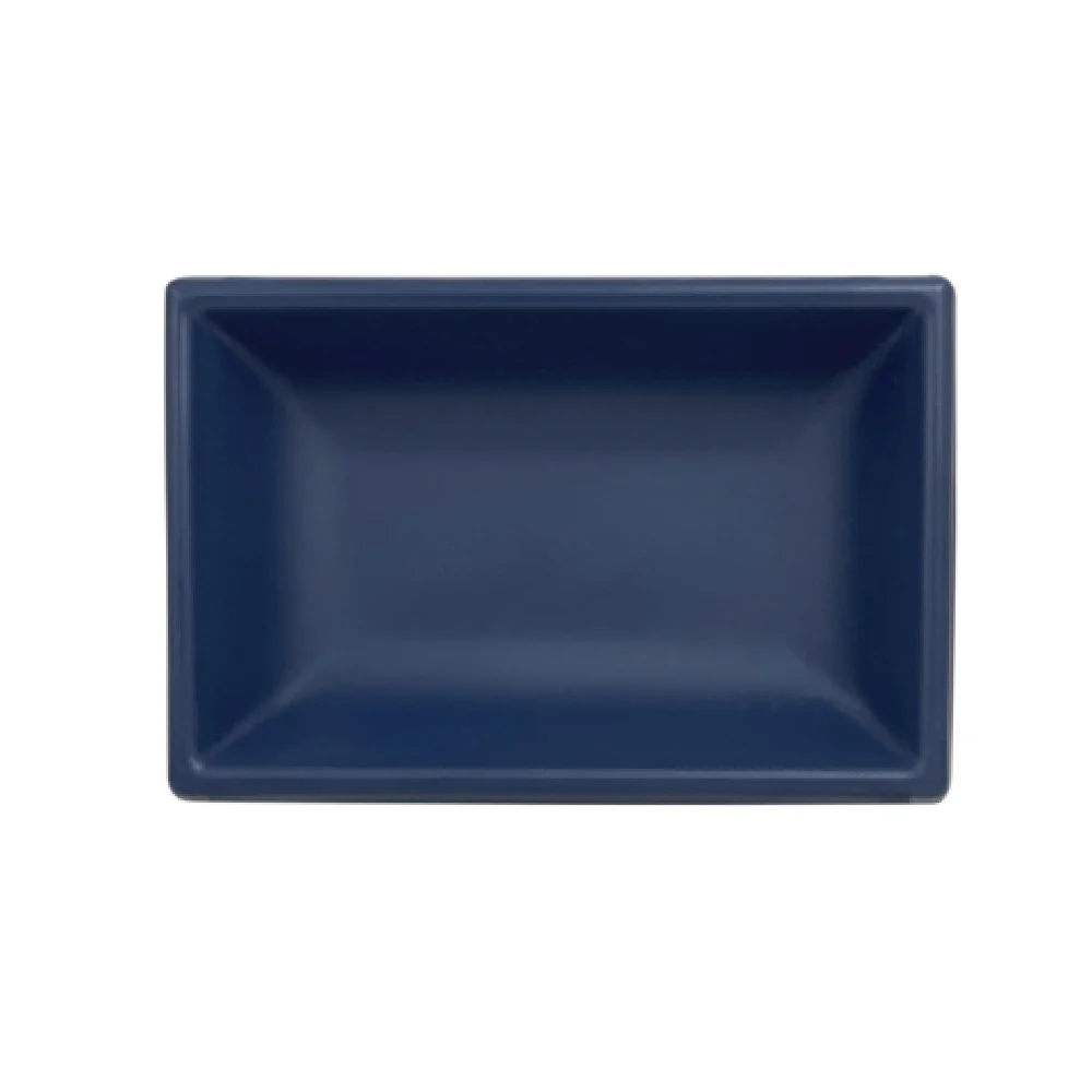 Thunder Group 19001SB 2 Oz Break-Resistant Sauce Dish Melamine Blue