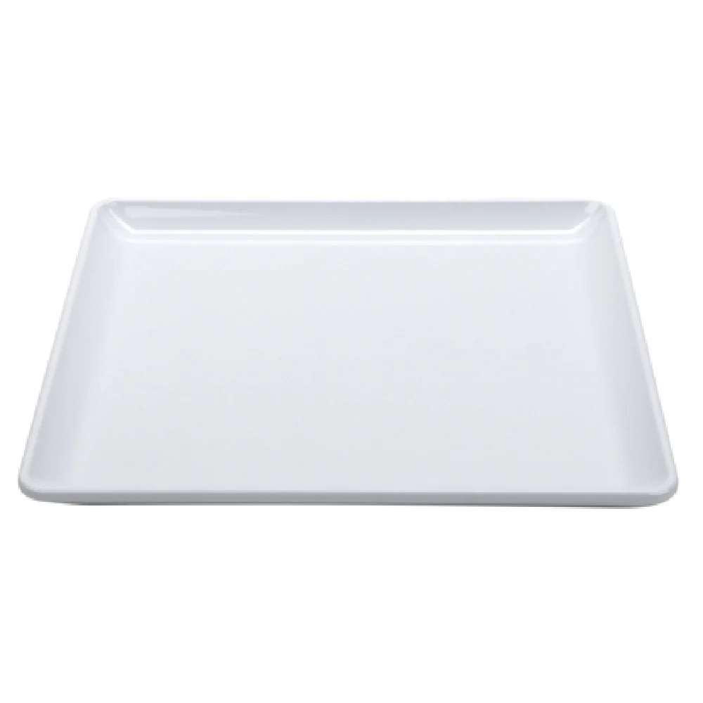 GET Enterprises CS-801-W 8 Inch Coupe Square Plate Melamine White 2 Dozen Packs GET Enterprises CS-801-W 8 Inch Coupe Square Plate Melamine White 2 Dozen Packs