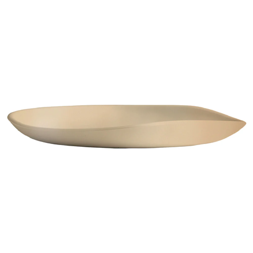 Steelite 7004DD011 12 Inch Rectangular Platter Break Resistant Melamine Tan
