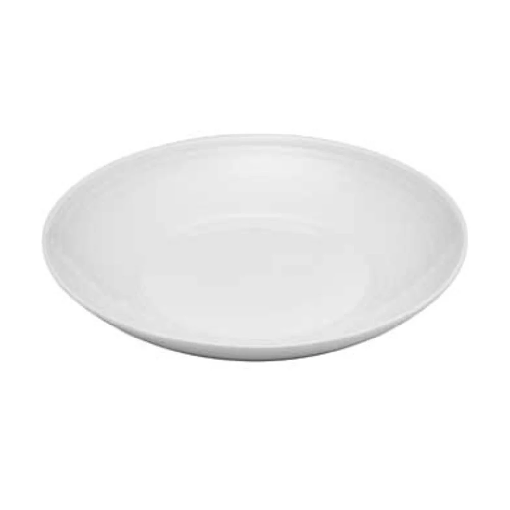 1880 Hospitality R4570000154 11 Inch Diameter Porcelain Plate Bright White Deep Design