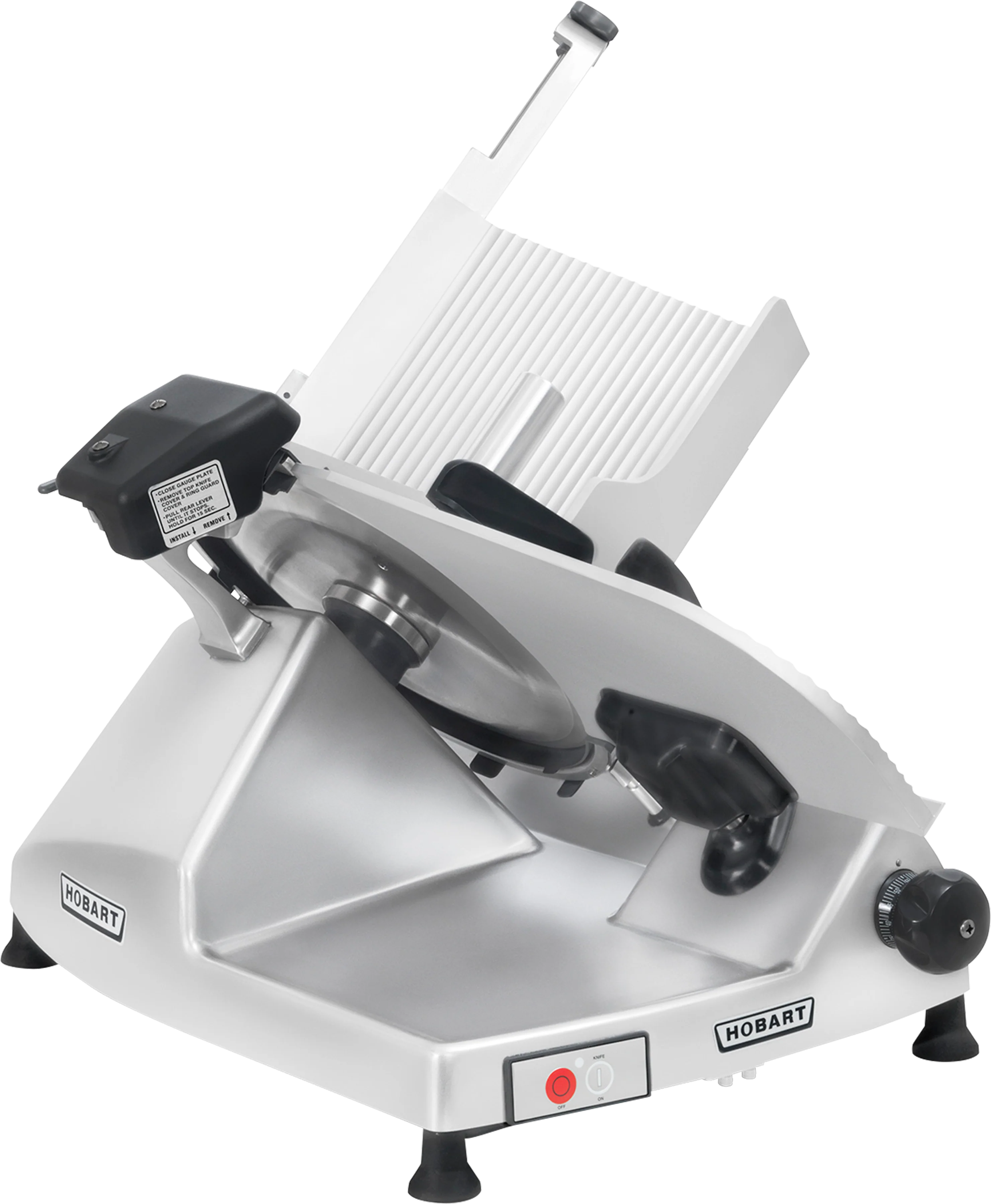Hobart HS6N-1 25 Inch Heavy Duty Meat Slicer Manual with 13 Inch Knife Burnished Aluminum Hobart HS6N-1 25 Inch Heavy Duty Meat Slicer Manual with 13 Inch Knife Burnished Aluminum