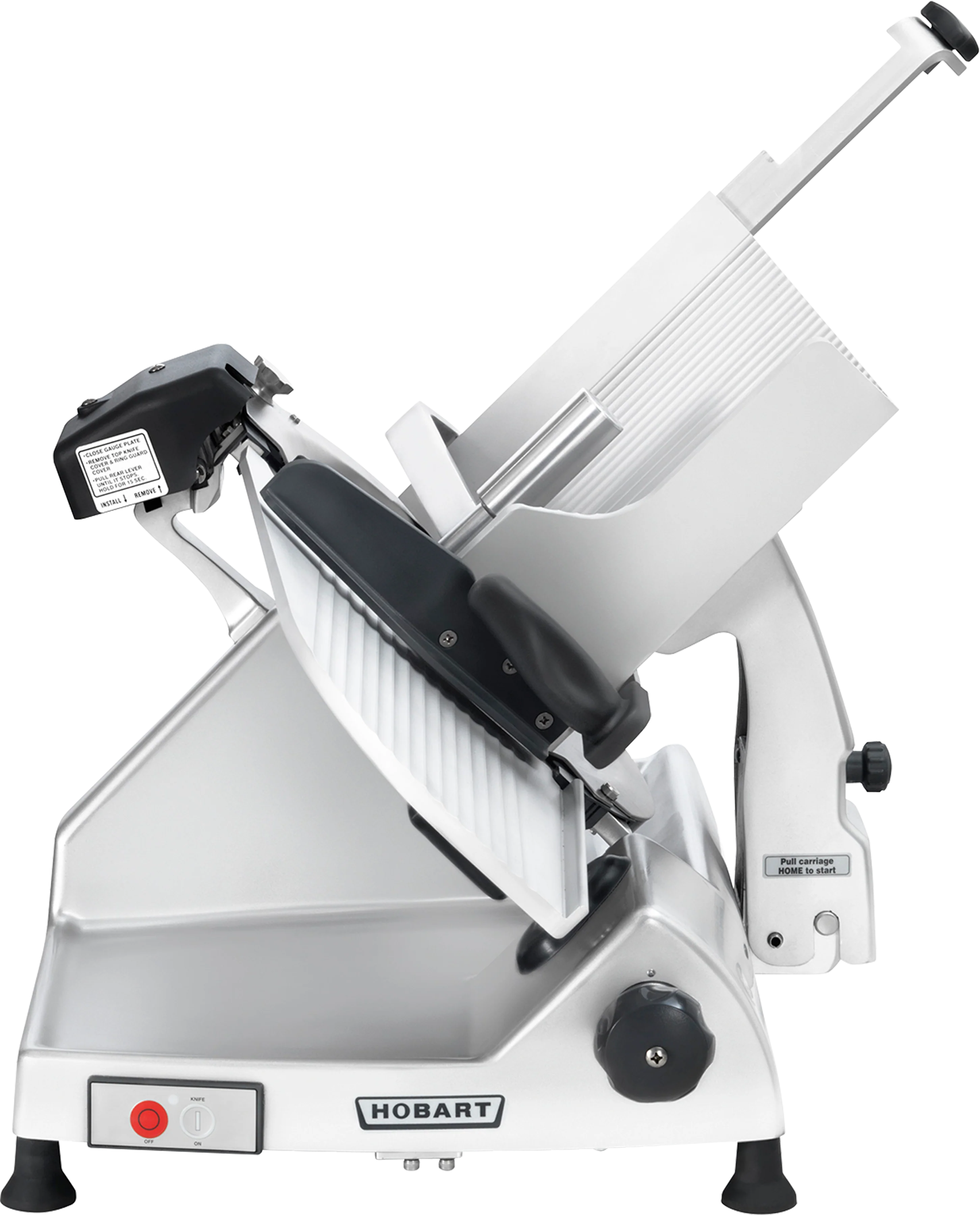 Hobart HS6N-1 25 Inch Heavy Duty Meat Slicer Manual with 13 Inch Knife Burnished Aluminum Hobart HS6N-1 25 Inch Heavy Duty Meat Slicer Manual with 13 Inch Knife Burnished Aluminum