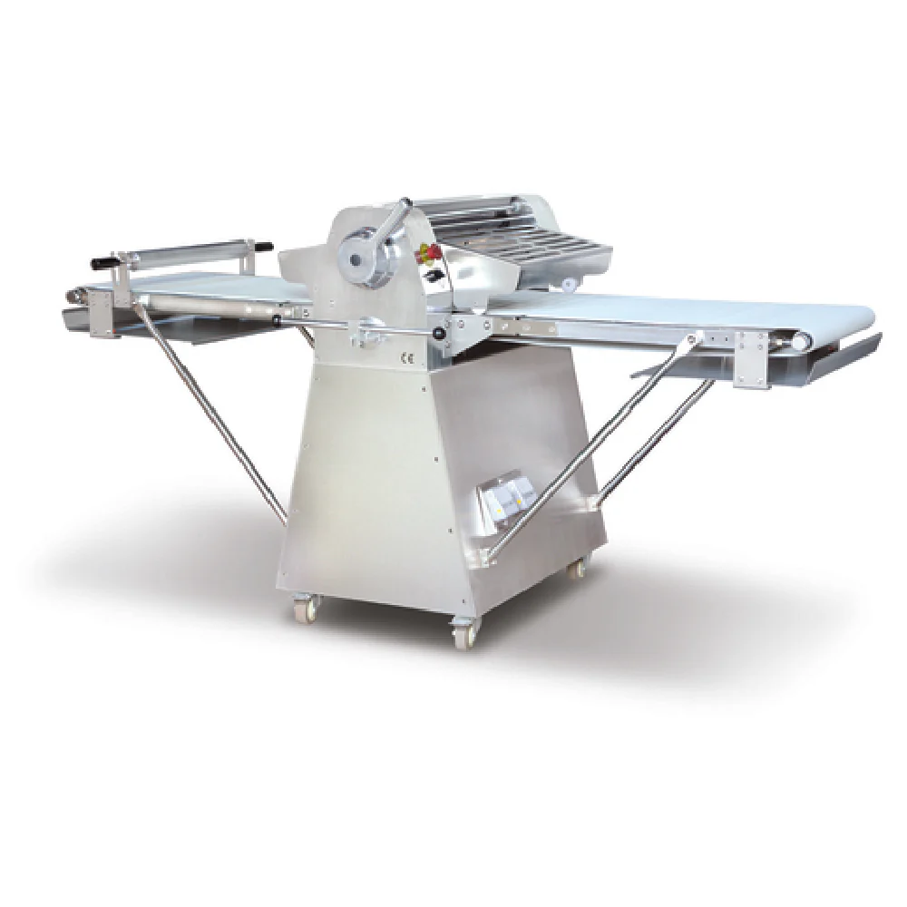Omcan 44135 108 Inch Dough Sheeter Free Standing Fixed Conveyor Speed