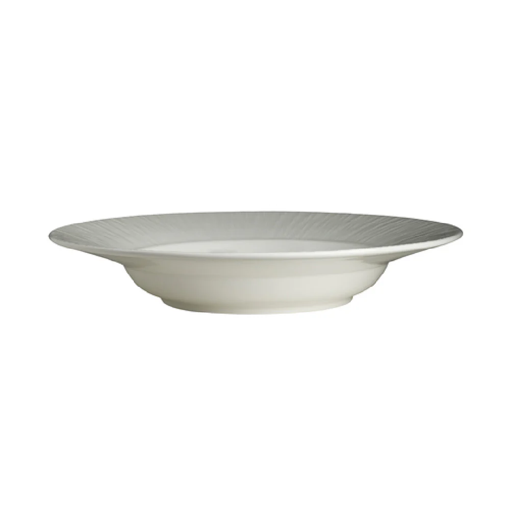 Steelite 4422RF017 11 Inch Round Pasta Plate 16 Oz Bone China with Wide Rim Steelite 4422RF017 11 Inch Round Pasta Plate 16 Oz Bone China with Wide Rim