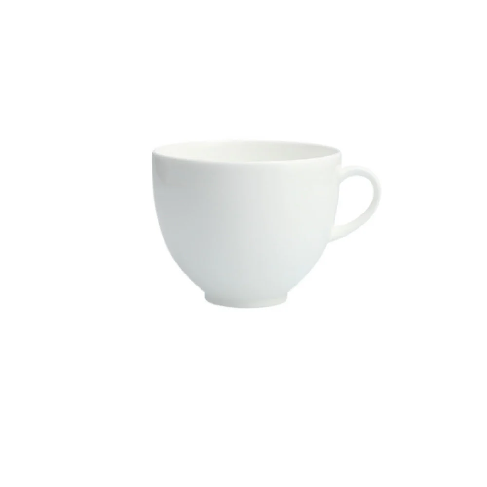 Fortessa HBW-00-408 16 Oz. Breakfast Cappuccino Cup Bone China White