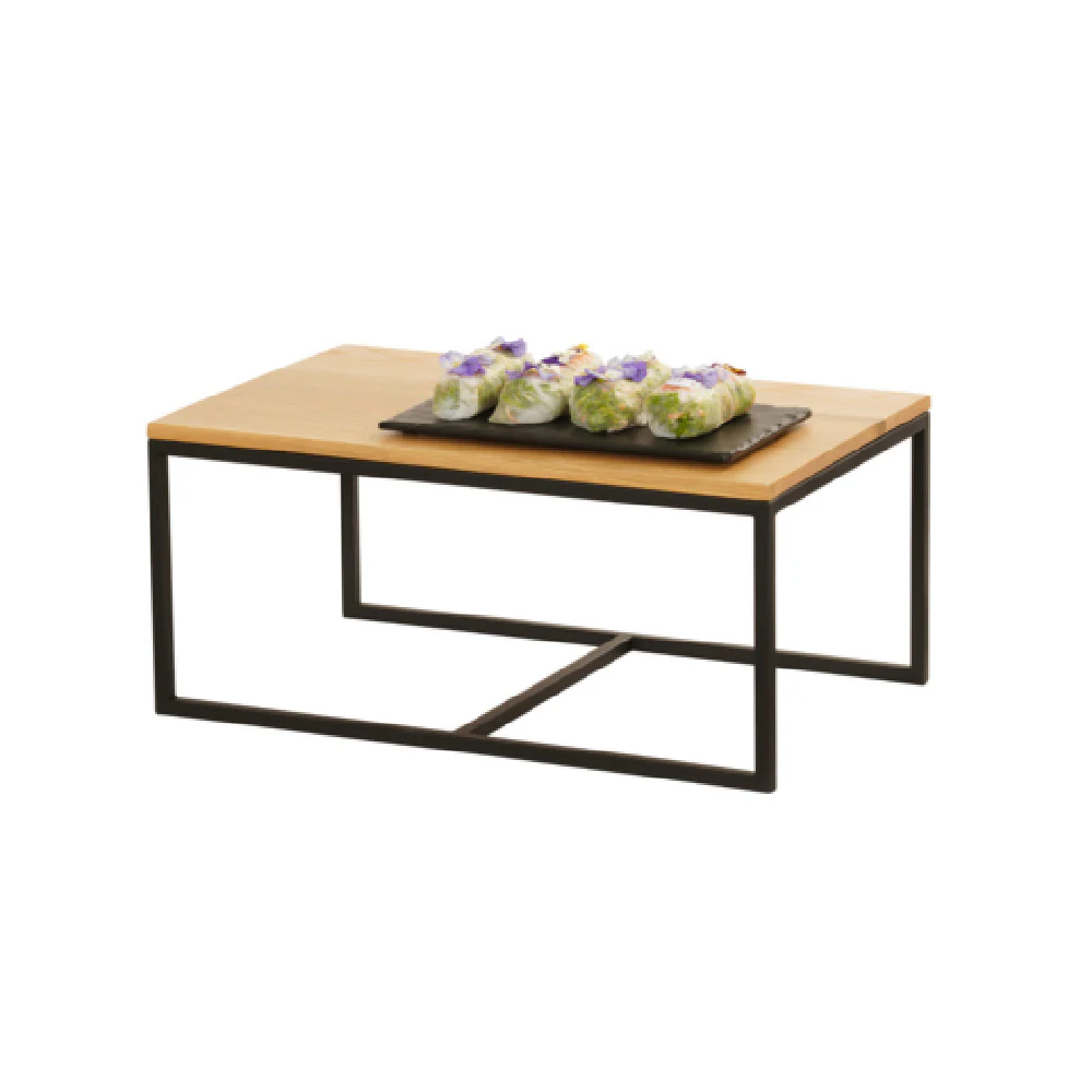 Cal-Mil 23801-1220-13 12 Inch Open Frame Display Riser Black Metal Cal-Mil 23801-1220-13 12 Inch Open Frame Display Riser Black Metal