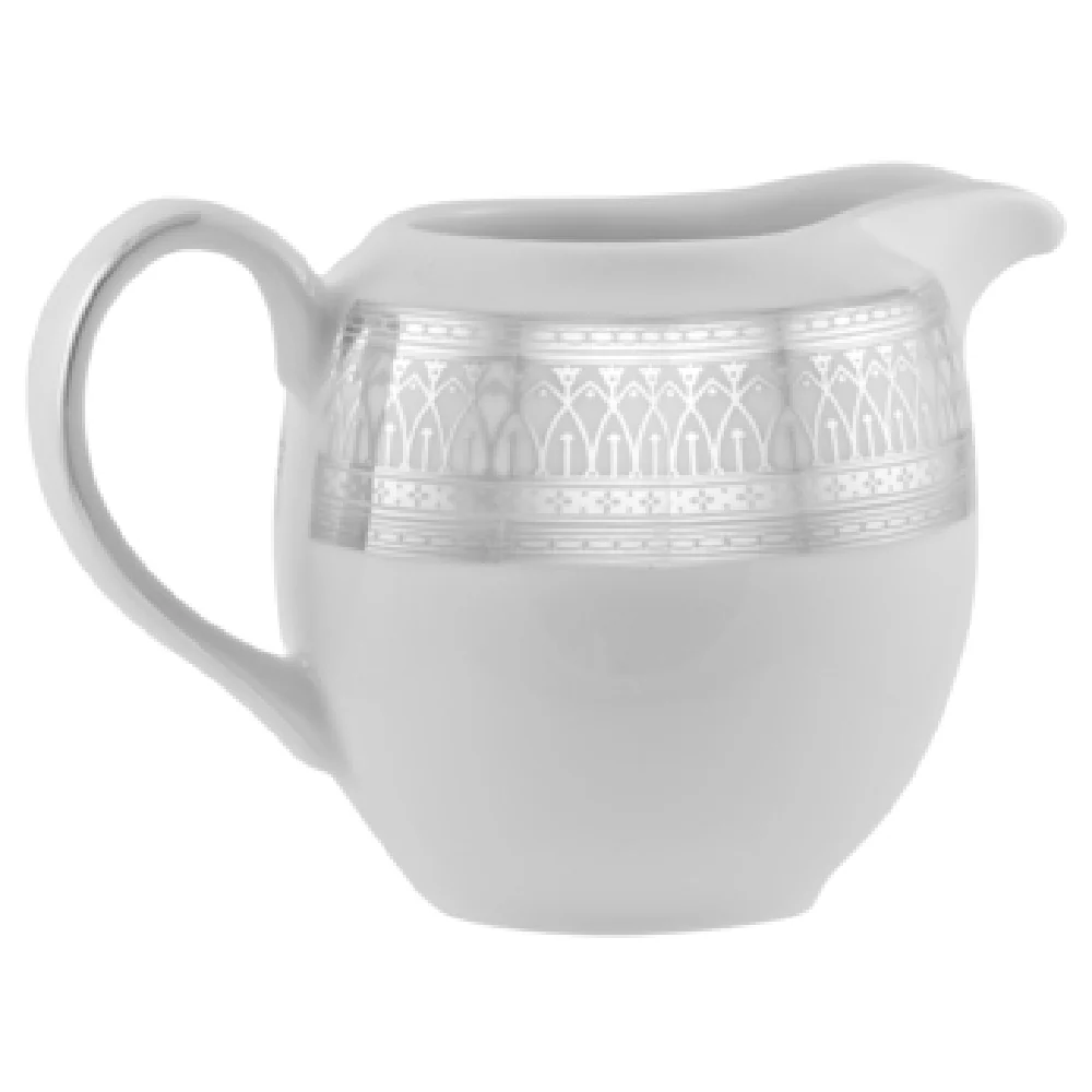 Ten Strawberry Street IRIANA-16SLV Creamer 9 Oz. Dishwasher Safe Ten Strawberry Street IRIANA-16SLV Creamer 9 Oz. Dishwasher Safe