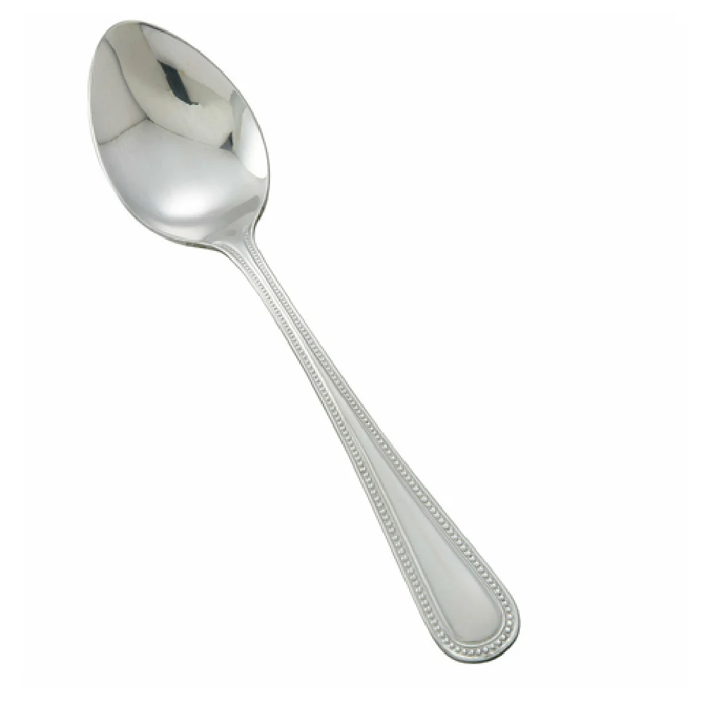 Winco 0005-03 7-3/8 Inch Dinner Spoon Heavy Weight Mirror Finish Stainless Steel