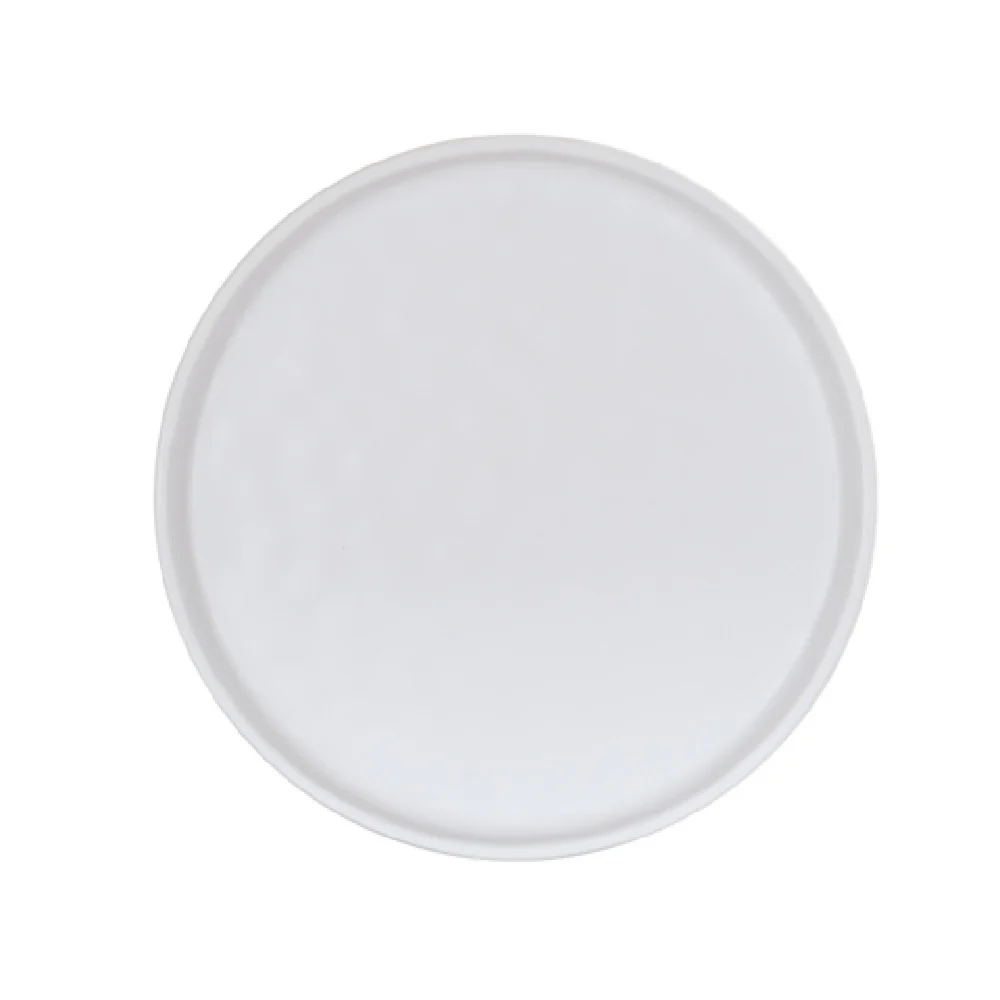 Cal-Mil 24120-8-15 8 Inch Diameter Melamine Plate White Cal-Mil 24120-8-15 8 Inch Diameter Melamine Plate White