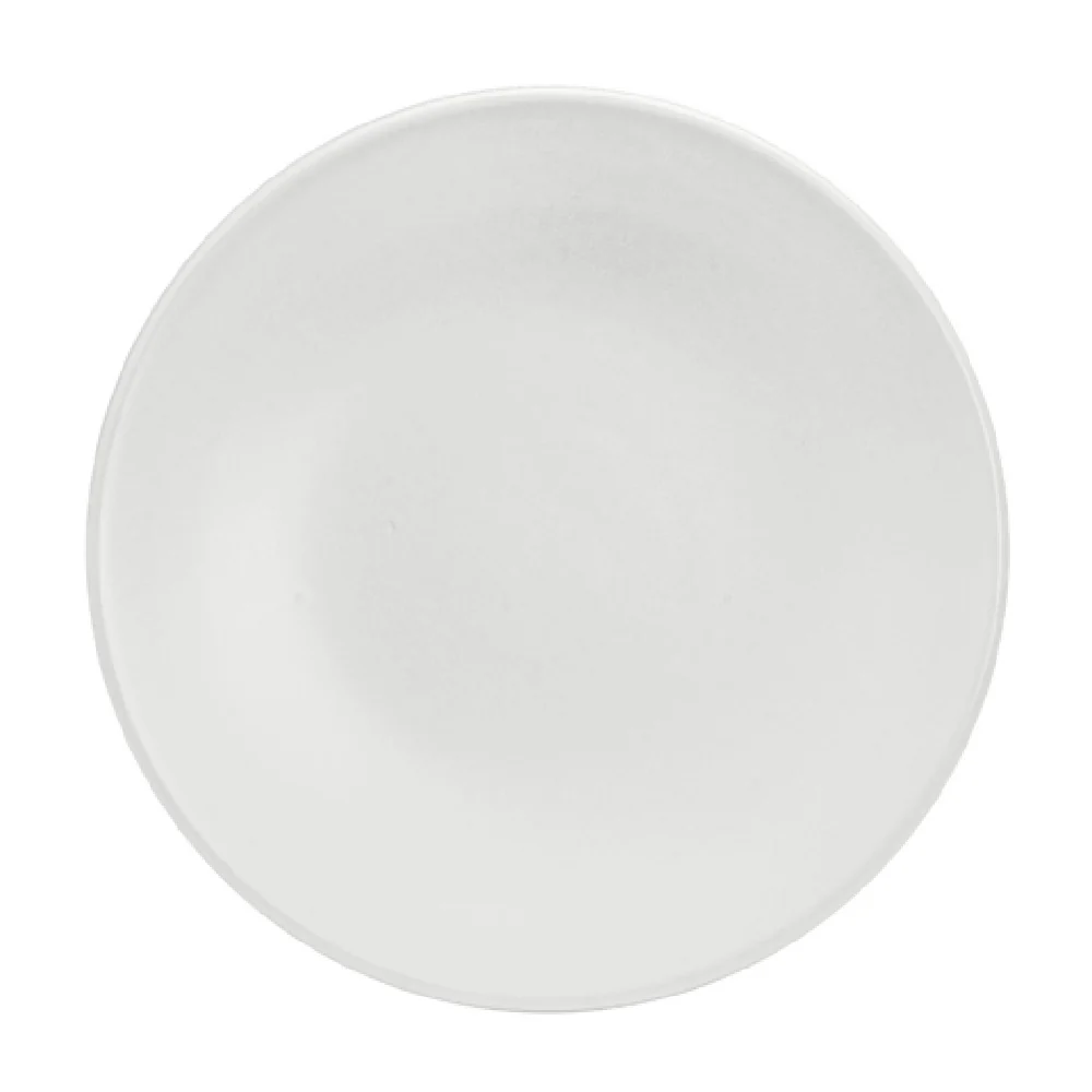 Steelite A900P094 9 Inch Coupe Plate China Sedona White with Rimless Design Steelite A900P094 9 Inch Coupe Plate China Sedona White with Rimless Design