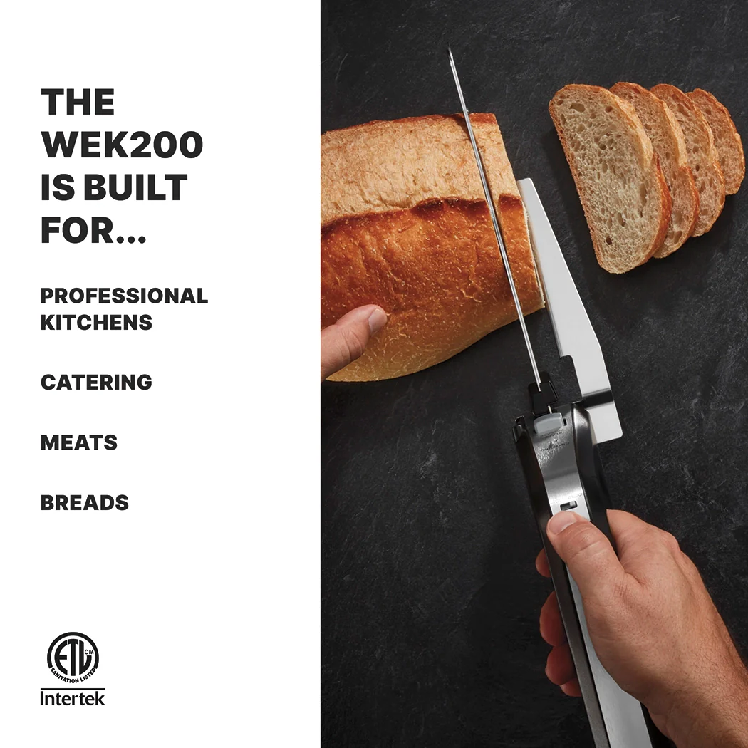 Waring WEK200K 20 Inch Electric Knife with Detachable Blades Cordless Waring WEK200K 20 Inch Electric Knife with Detachable Blades Cordless