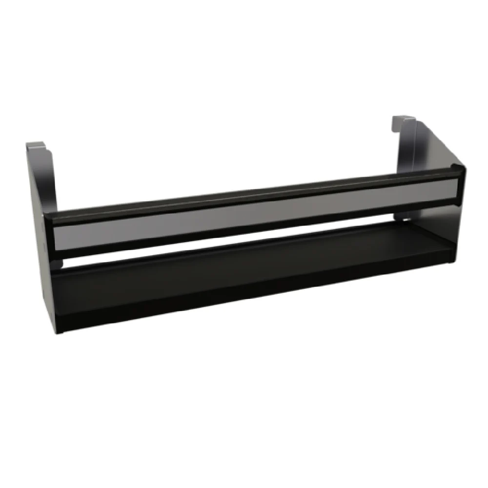 Glastender CSR-24-SR 24 Inch Clip-on Speedrail with Sound-deadened Cover Stainless Steel Glastender CSR-24-SR 24 Inch Clip-on Speedrail with Sound-deadened Cover Stainless Steel