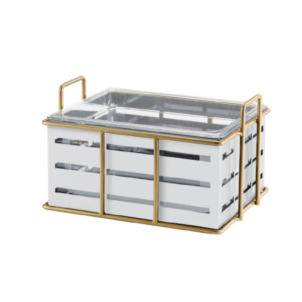 Cal Mil 22085-10-15 13-3/4 Inch Ice Housing with Clear Polycarbonate Pan White Cal Mil 22085-10-15 13-3/4 Inch Ice Housing with Clear Polycarbonate Pan White