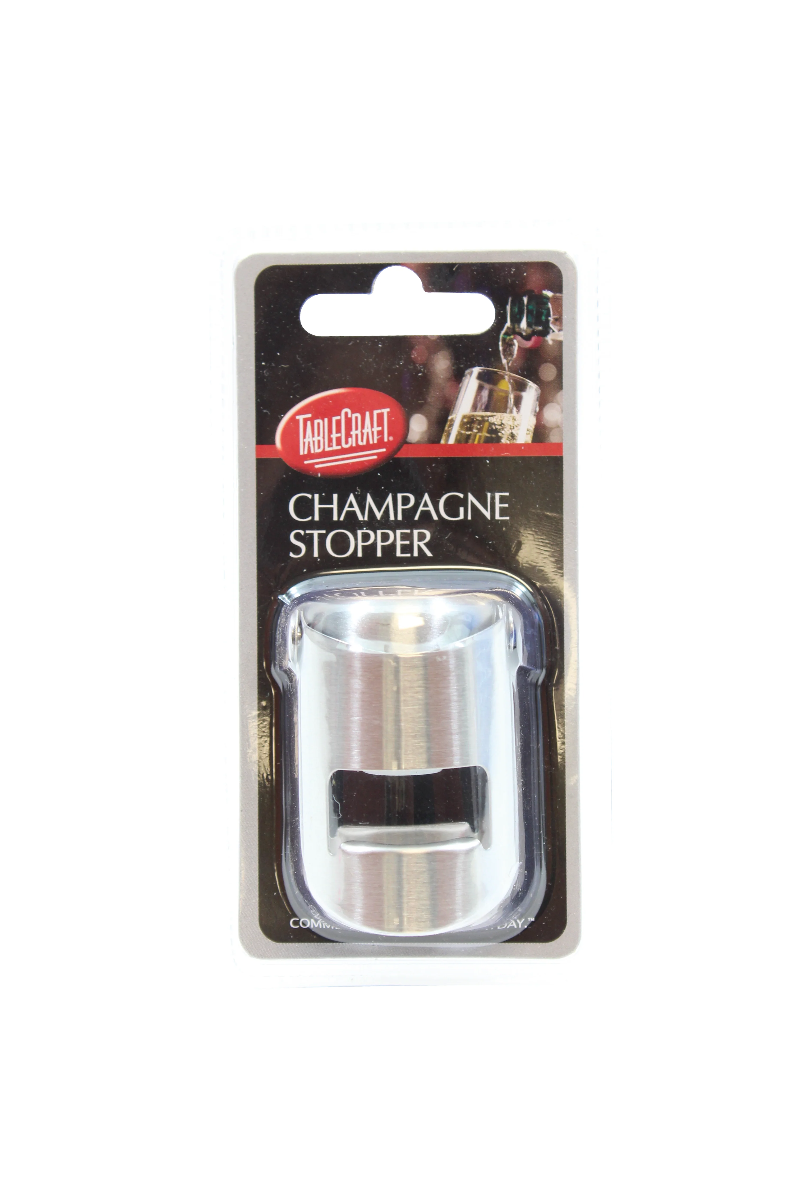 Tablecraft H398 1.5 Inch Bottle Stopper Stainless Steel with Dishwasher Safe Tablecraft H398 1.5 Inch Bottle Stopper Stainless Steel with Dishwasher Safe
