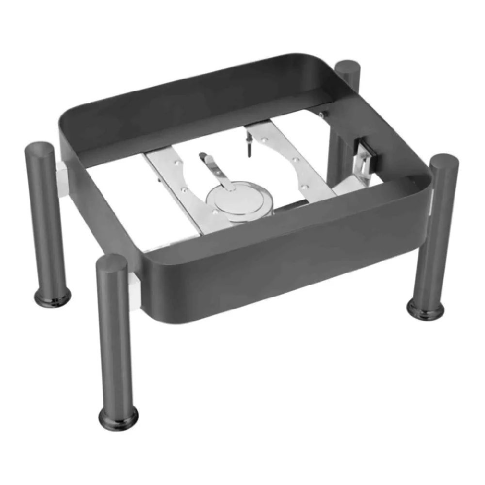 Steelite 5670S573 Square Stackable 6 3/4 QT Stand W/Fuel Holder 15.0 Steelite 5670S573 Square Stackable 6 3/4 QT Stand W/Fuel Holder 15.0