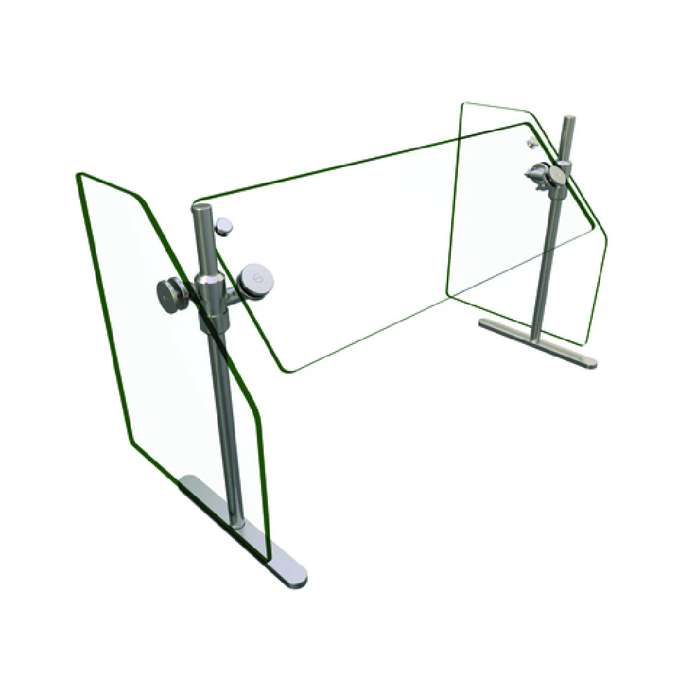 Hatco ORBIT720-36 36 Inch Portable Sneeze Guard Self-service Glass Stainless Steel Hatco ORBIT720-36 36 Inch Portable Sneeze Guard Self-service Glass Stainless Steel