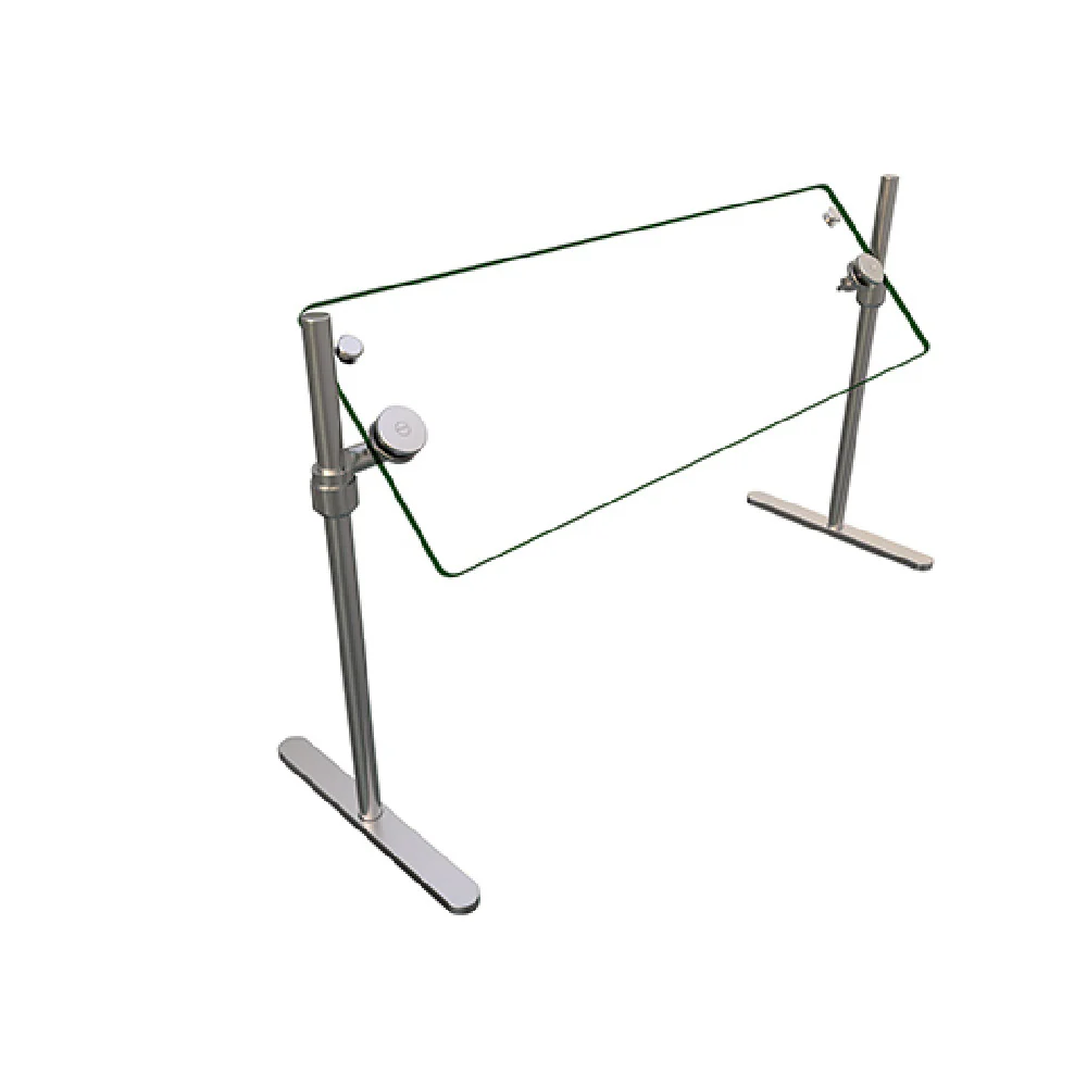 Hatco ORBIT720-36 36 Inch Portable Sneeze Guard Self-service Glass Stainless Steel Hatco ORBIT720-36 36 Inch Portable Sneeze Guard Self-service Glass Stainless Steel