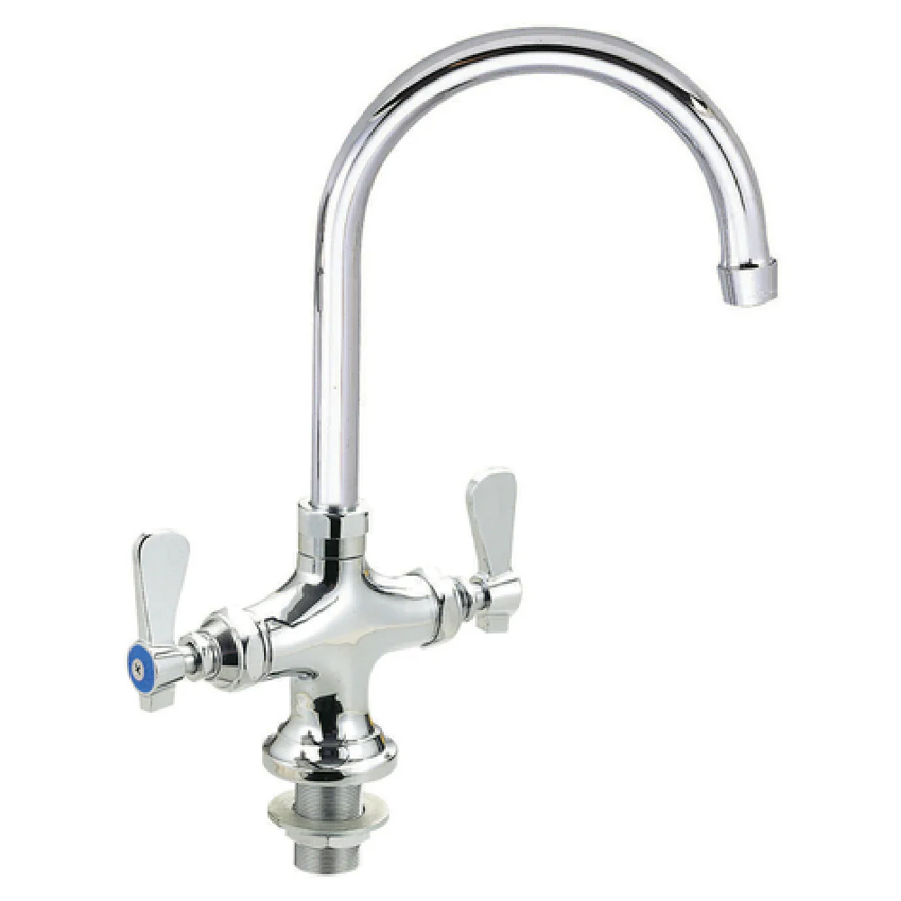BK Resources BKF-DPF-5G-G Pantry Faucet 5 Inch Gooseneck Deck Mount Chrome BK Resources BKF-DPF-5G-G Pantry Faucet 5 Inch Gooseneck Deck Mount Chrome