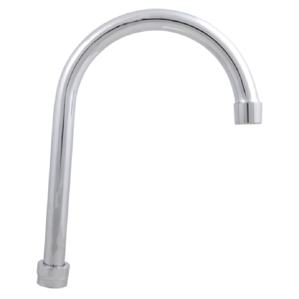 BK Resources BKF-HSPT-5G-G 5 Inch Gooseneck Heavy Duty Spout Lead Free Chrome Finish BK Resources BKF-HSPT-5G-G 5 Inch Gooseneck Heavy Duty Spout Lead Free Chrome Finish