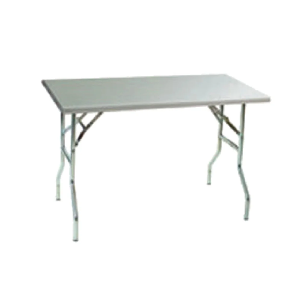 Eagle T3048F 48 Inch Folding Table with Stainless Steel Top and Painted Legs Eagle T3048F 48 Inch Folding Table with Stainless Steel Top and Painted Legs