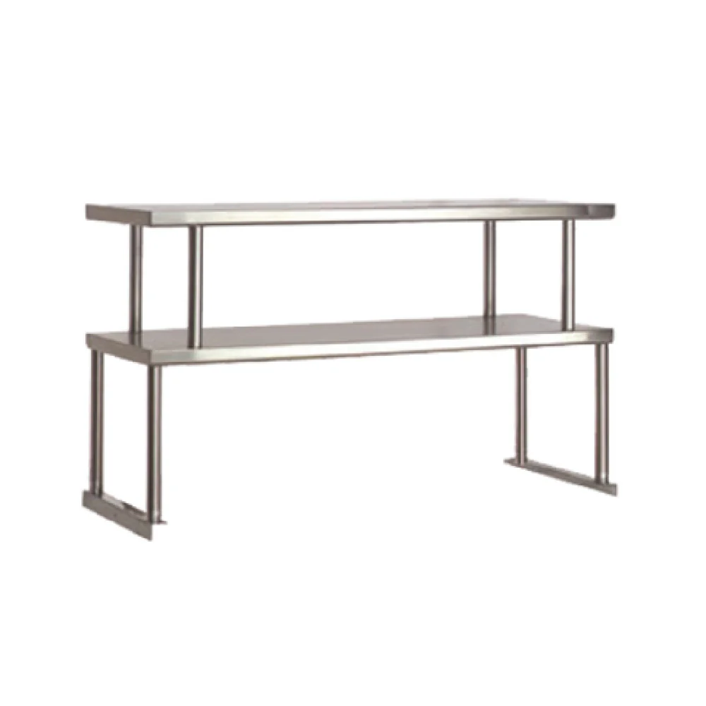 Advance Tabco TOS-3 47 Inch Double Overshelves for Food Units Stainless Steel Advance Tabco TOS-3 47 Inch Double Overshelves for Food Units Stainless Steel