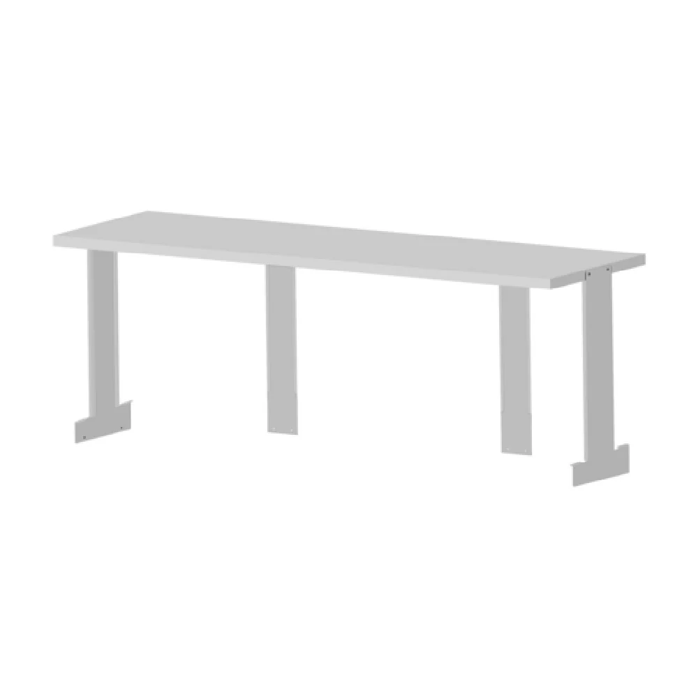 Turbo Air TSOS-P6-T 68 Inch Overshelf Single 18 Gauge Stainless Steel for Pizza Prep