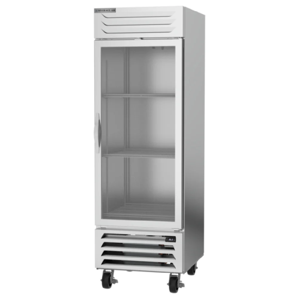 Beverage Air RB23HC-1G 27 cu. ft. Reach-in Refrigerators One-section Stainless Steel with Glass Door