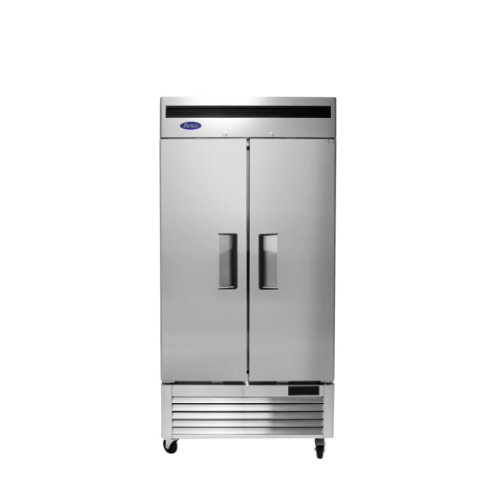 Atosa MBF8502GR 39-1/2 Inch Reach-In Freezer 28.5 cu ft Two Section Stainless Steel