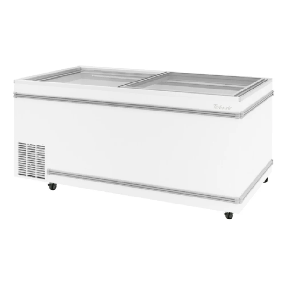Turbo Air TFS-25F-N 69 Inch Top Open Island Freezer 25.22 cu ft Glass Door